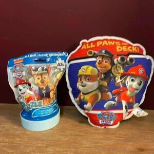 Paw Patrol Small Pillow & 48 Pc Puzzle
